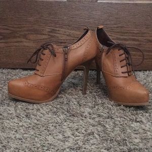 Fun Oxford Style Booties